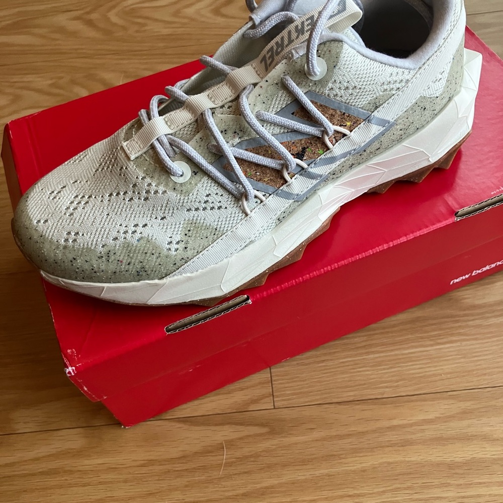 Stylish Beige and Brown Sneakers